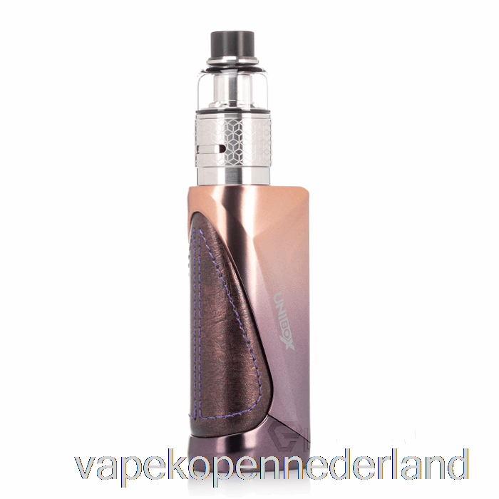 Vape Nederland Oxva Unibox Pnm 80w Starterkit Goud Paars